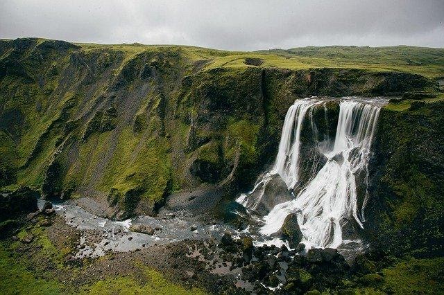 while in Iceland