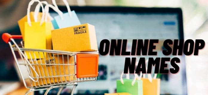 Online Shop names
