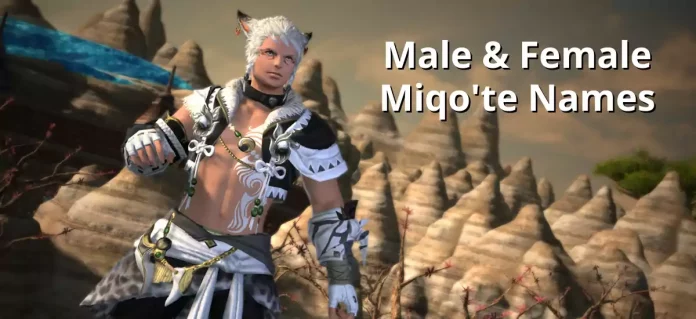 Male & Female Miqo'te Names