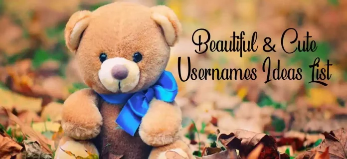 Beautiful & Cute Usernames Ideas List