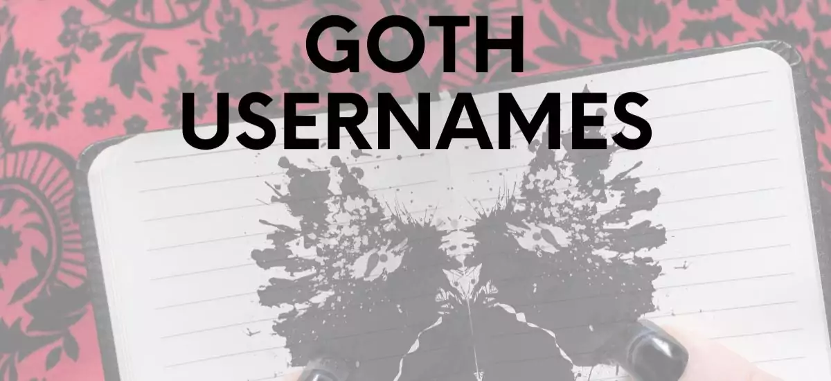 Goth Usernames For Instagram