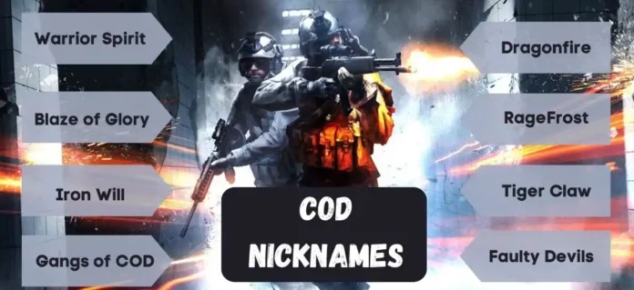 COD Nicknames